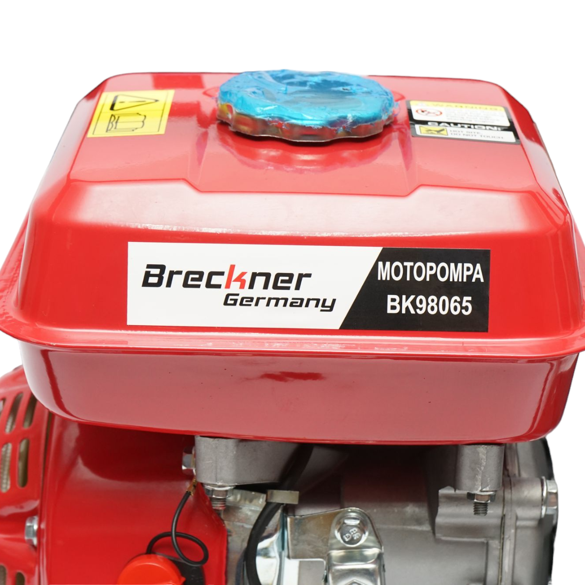 Motopompa pe benzina WP20 7.5CP, 2 toli debit 30m3/h adancime 8m, inaltime 30m Breckner Germany - imagine 5