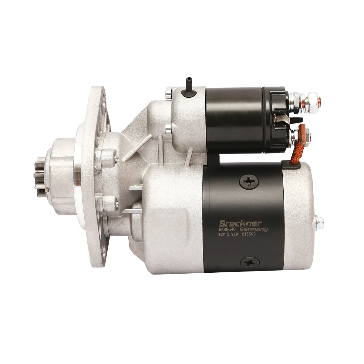 Electromotor 12V/2.7kW model nou cu reductor amplificat de putere UTB U-650/U-651 Breckner Germany - imagine 2