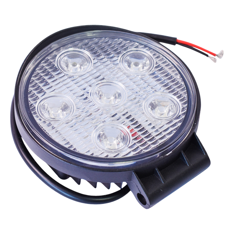 Lampa 6 LED-uri 10-30V 18W unghi radiere 30 de grade tip spot 118x118x35mm 6000K IP67 Breckner Germany - imagine 2