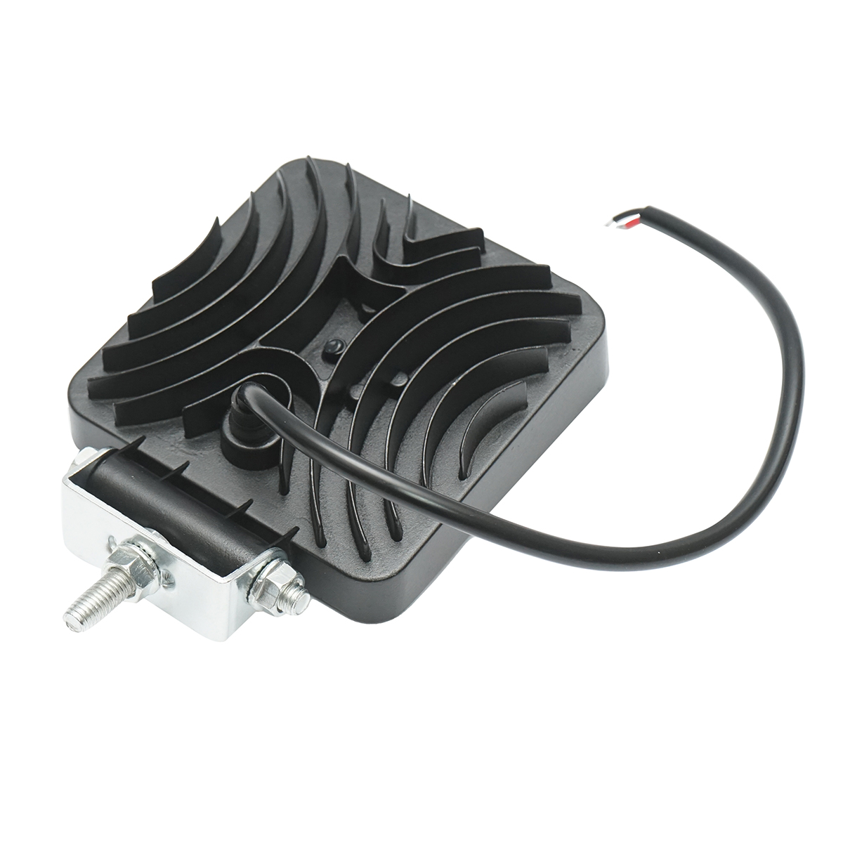 Lampa 5 LED-uri 10-30V 15W unghi radiere 30 de grade tip spot 108x108x36mm IP67 6000K Breckner Germany - imagine 3