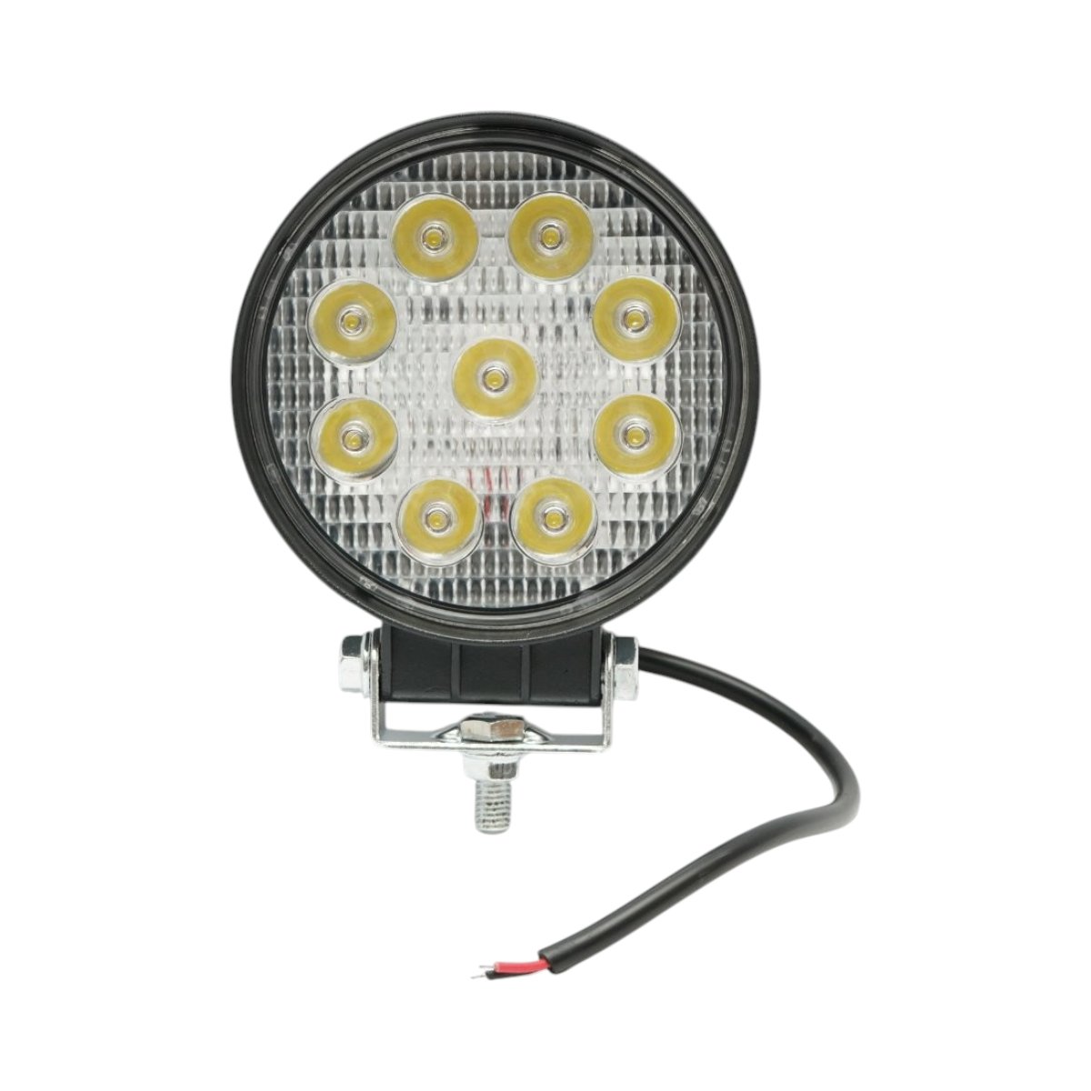 Lampa cu 9 LED-uri 10-60V 27W unghi radiere 30 de grade tip spot 114x114x48mm 6000K IP67 Breckner Germany