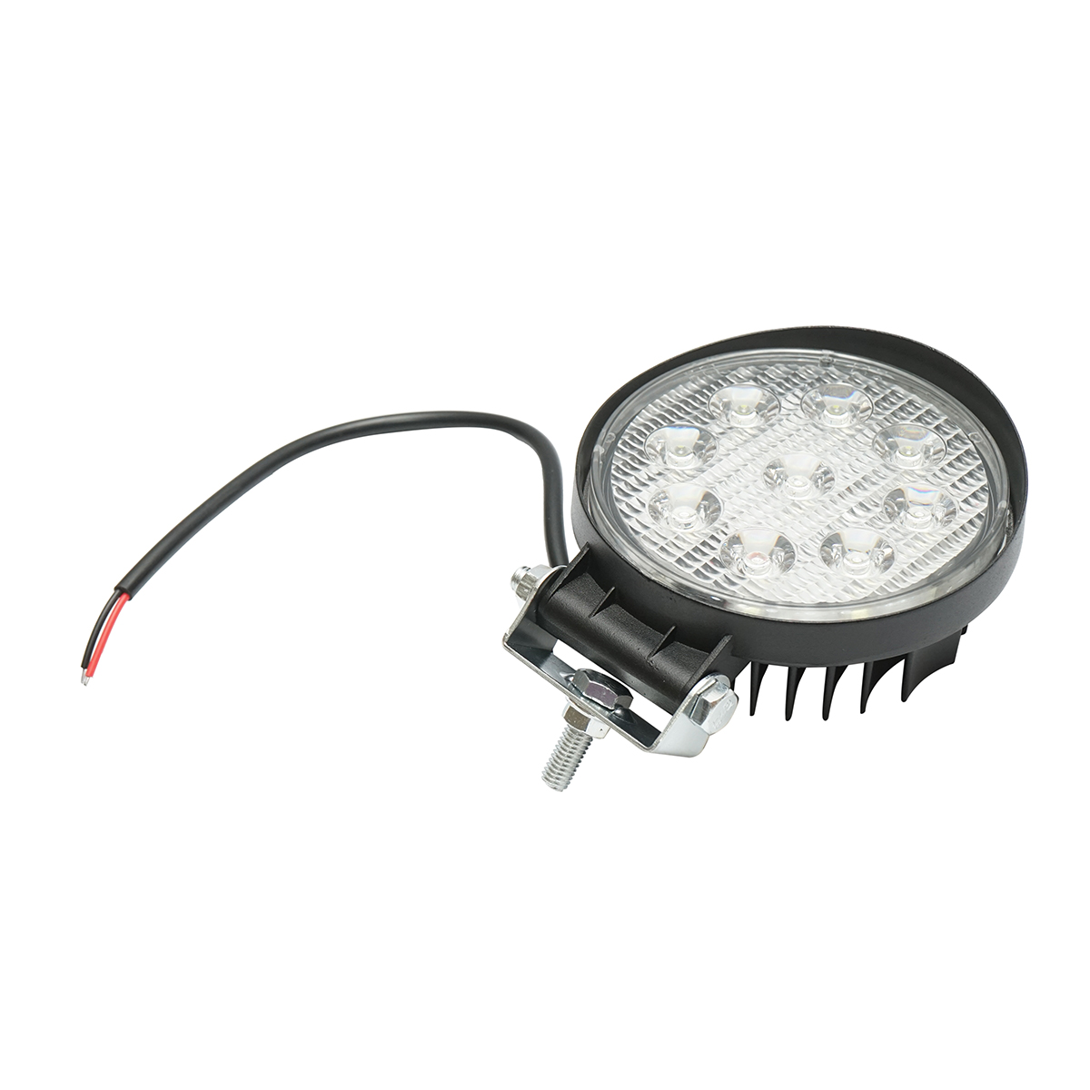 Lampa cu 9 LED-uri 10-60V 27W unghi radiere 60 de grade tip flood 6000K 107x107x51mm IP67 Breckner Germany - imagine 3