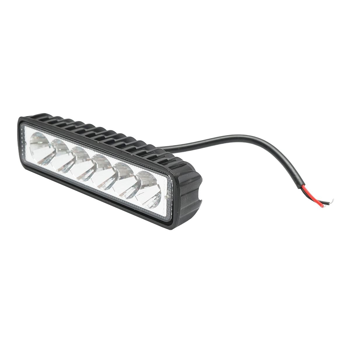 Lampa tip bara cu 6 LED-uri 10-60V 18W unghi radiere 60 de grade tip flood 160x43x42mm Breckner Germany - imagine 3