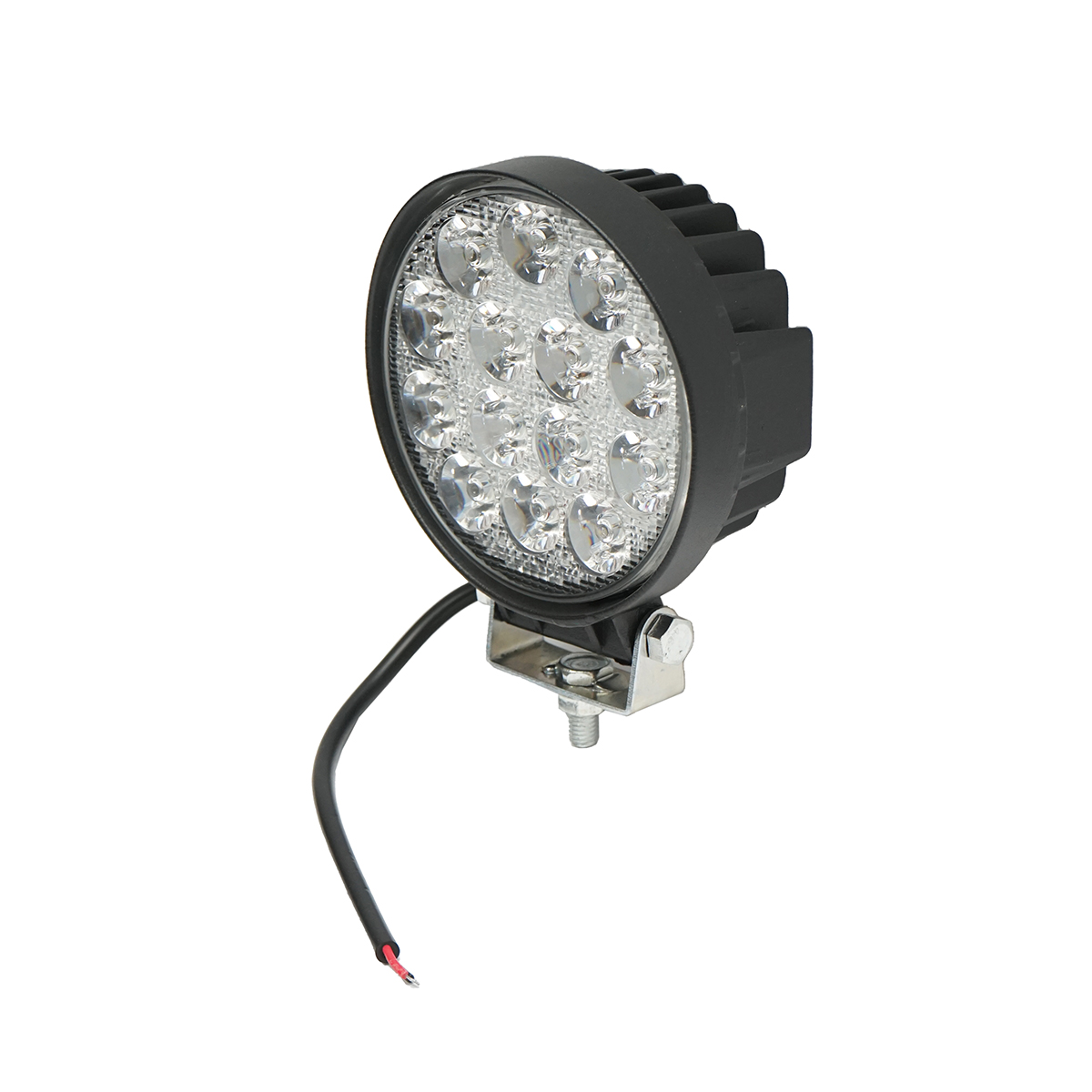 Lampa cu 14 LED-uri 10-30V 42W unghi radiere 30 de grade tip spot 114x114x61mm Breckner Germany - imagine 2