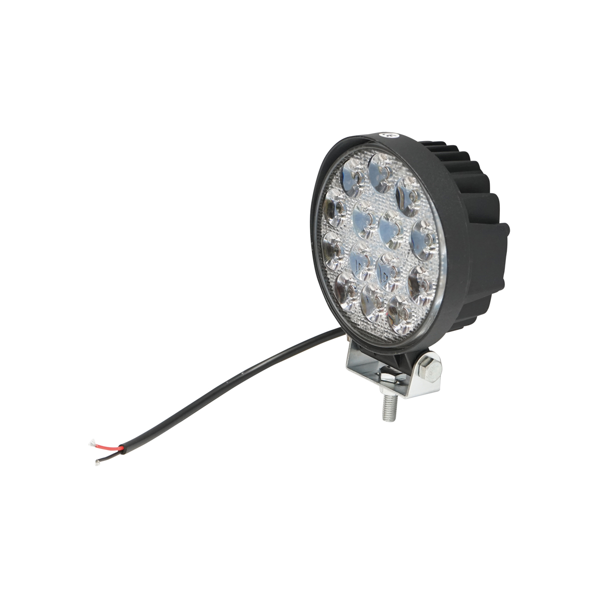 Lampa cu 14 LED-uri 10-30V 42W unghi radiere 60 de grade tip flood 114x114x61mm IP67 6000K Breckner Germany - imagine 5
