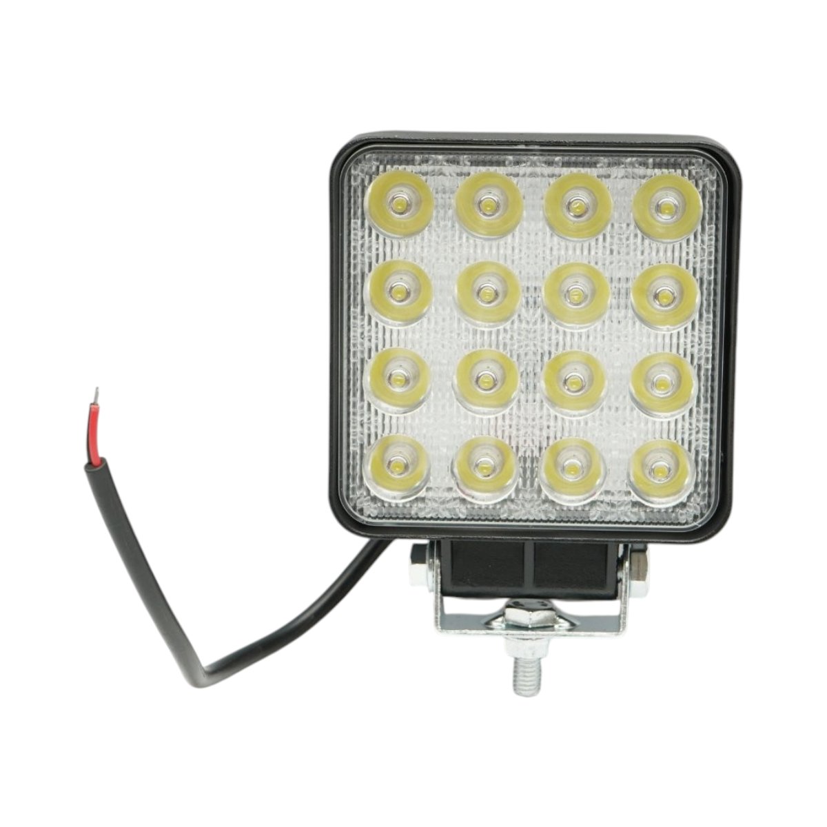 Lampa cu 16 LED-uri 10-30V 48W unghi radiere 30 de grade tip spot 108x108x57mm IP67 Breckner Germany