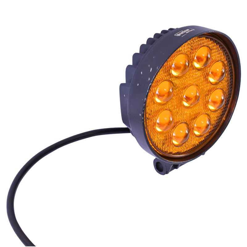 Lampa ceata cu 9 LED-uri 10-30V 27W unghi radiere 30 de grade tip spot Breckner Germany - imagine 4