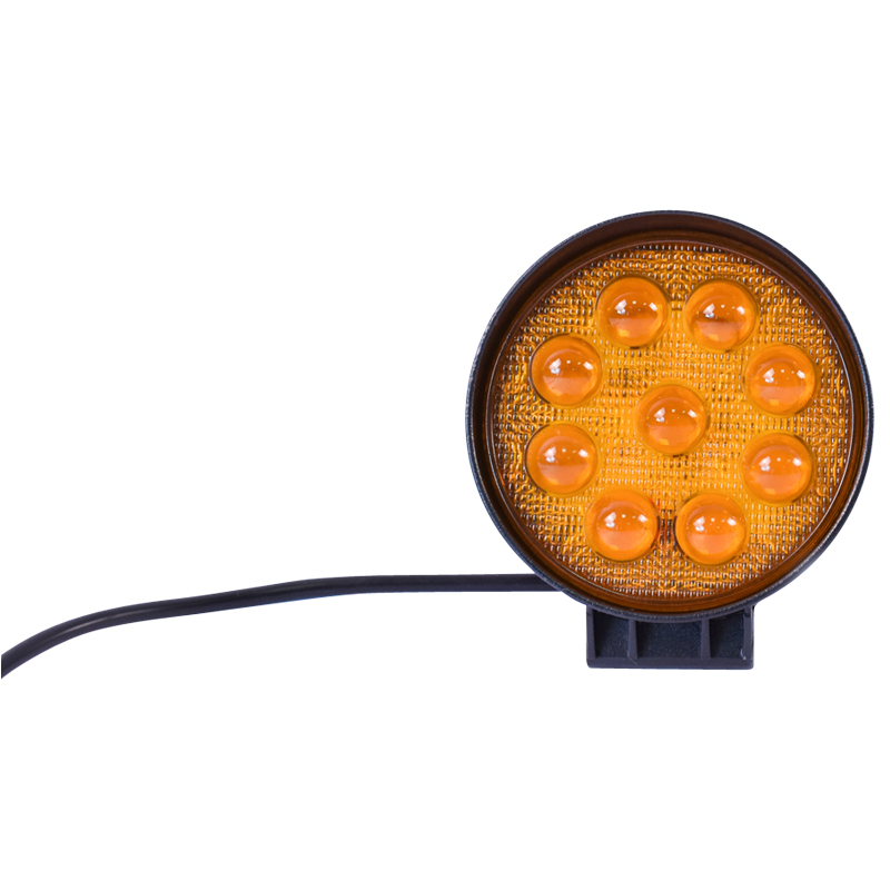 Lampa ceata cu 9 LED-uri 10-30V 27W unghi radiere 30 de grade tip spot Breckner Germany - imagine 3