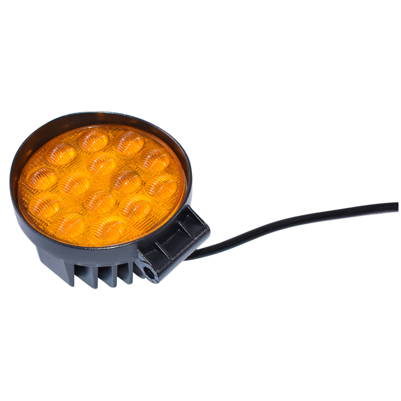 Lampa ceata cu 14 LED-uri 10-30V 42W unghi radiere 60 de grade tip flood Breckner Germany - imagine 2