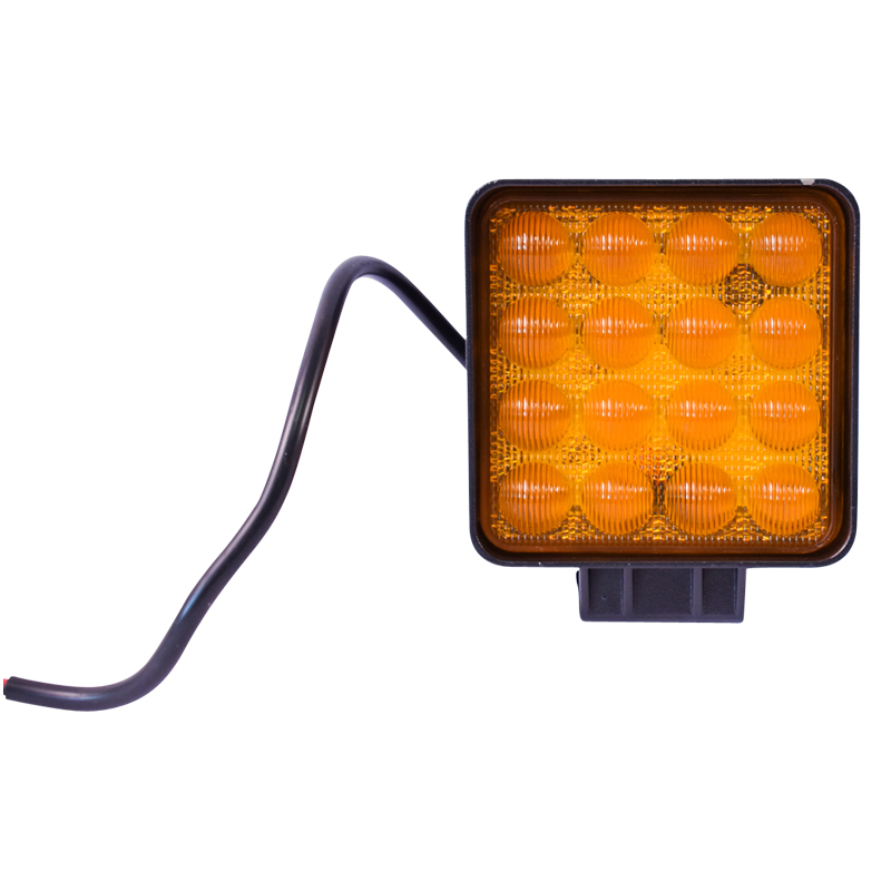 Lampa ceata cu 16 LED-uri 10-30V 48W unghi radiere 60 de grade tip flood Breckner Germany - imagine 2