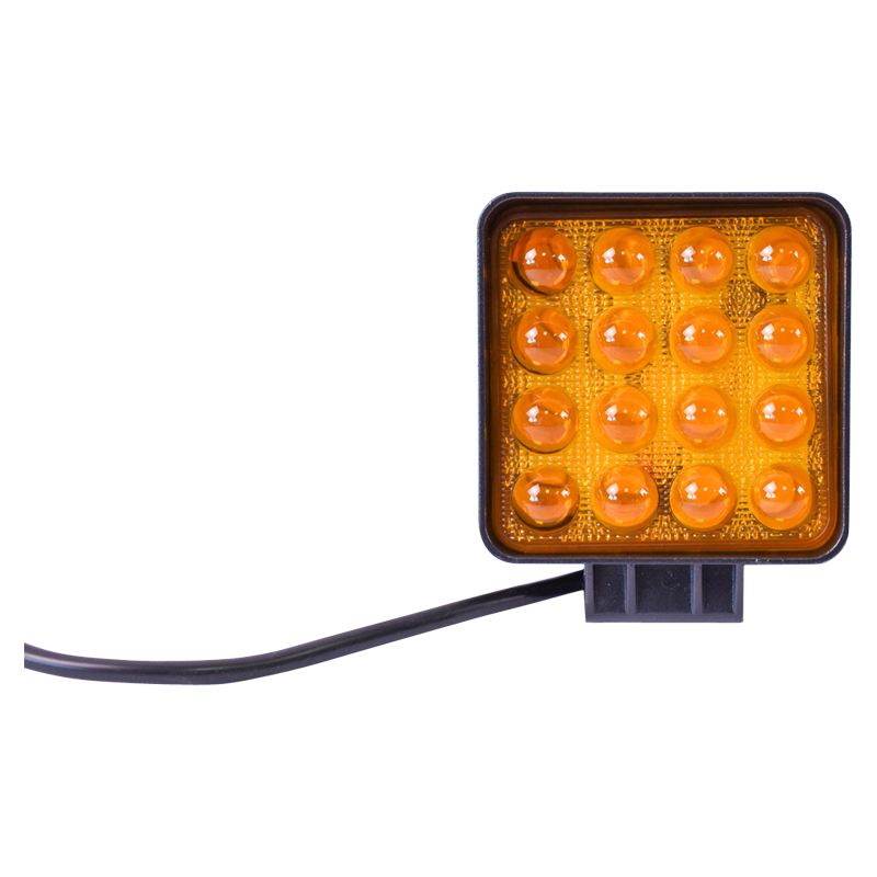 Lampa ceata cu 16 LED-uri 10-30V 48W unghi radiere 30 de grade tip spot Breckner Germany - imagine 2