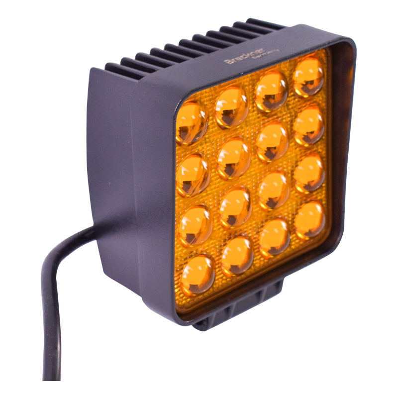 Lampa ceata cu 16 LED-uri 10-30V 48W unghi radiere 30 de grade tip spot Breckner Germany - imagine 3