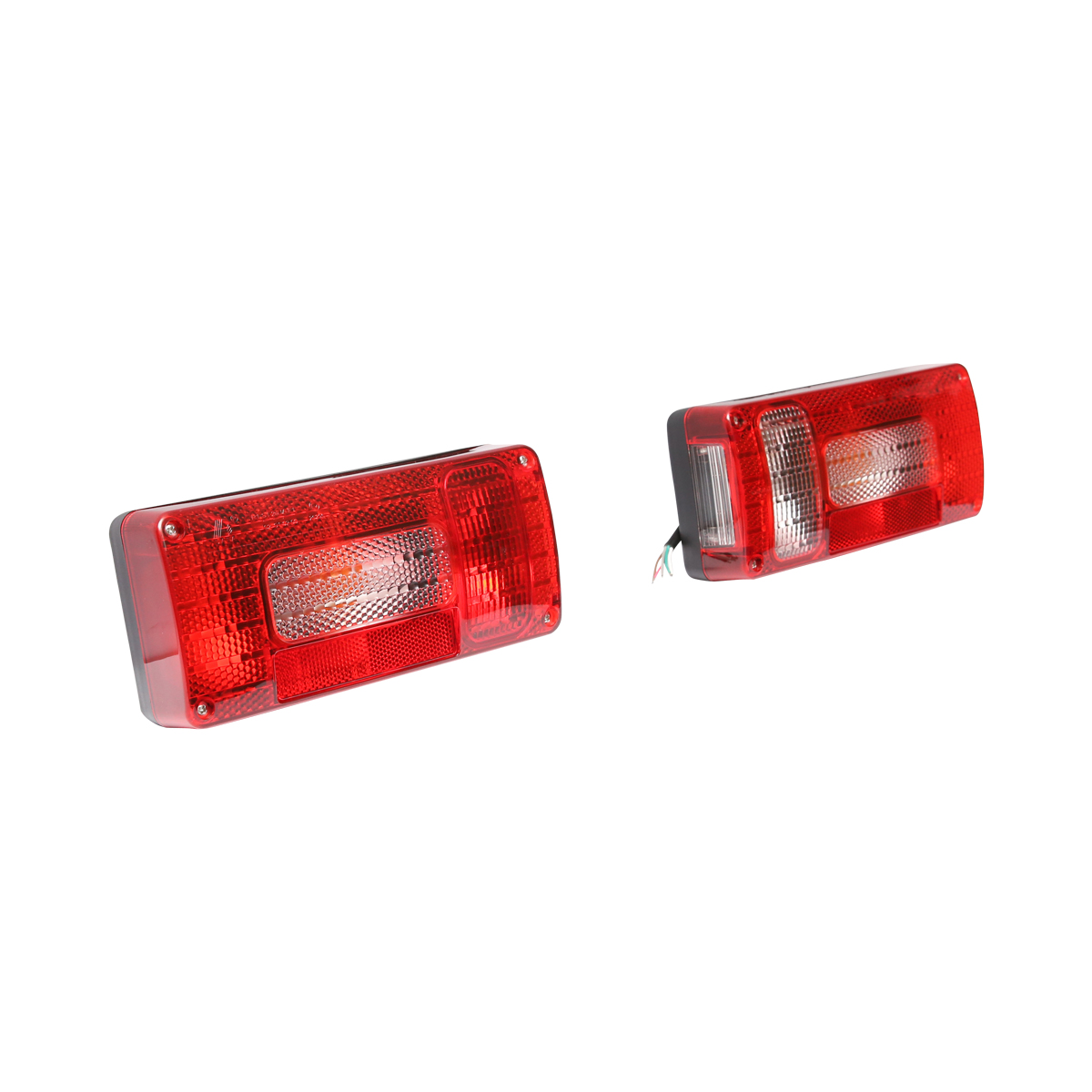 Set lampi remorca E-mark 220x100x57mm 12V Breckner Germany - imagine 4