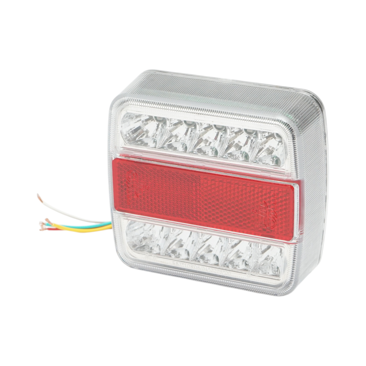 Lampa spate LED 12/24V, iluminare numar 104x95x36mm IP67 - imagine 2
