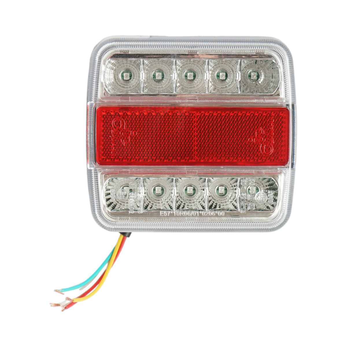 Lampa spate LED 12/24V, iluminare numar 104x95x36mm IP67 - imagine 5
