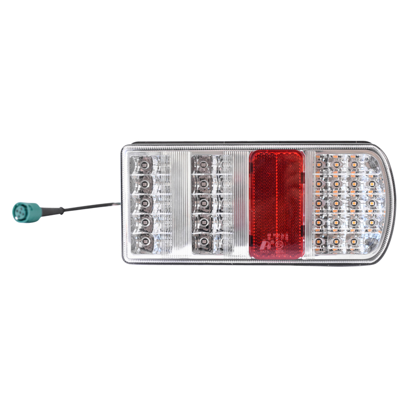 Set lampi spate camion LED 12V E-mark 227x106x55mm - imagine 2