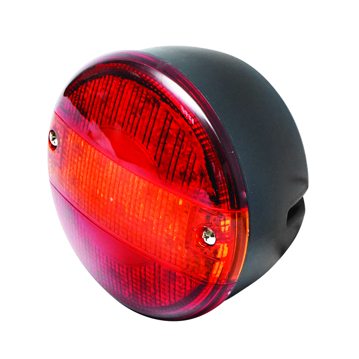 Lampa ceata LED rosie cu semnalizare fi 140mm - imagine 3