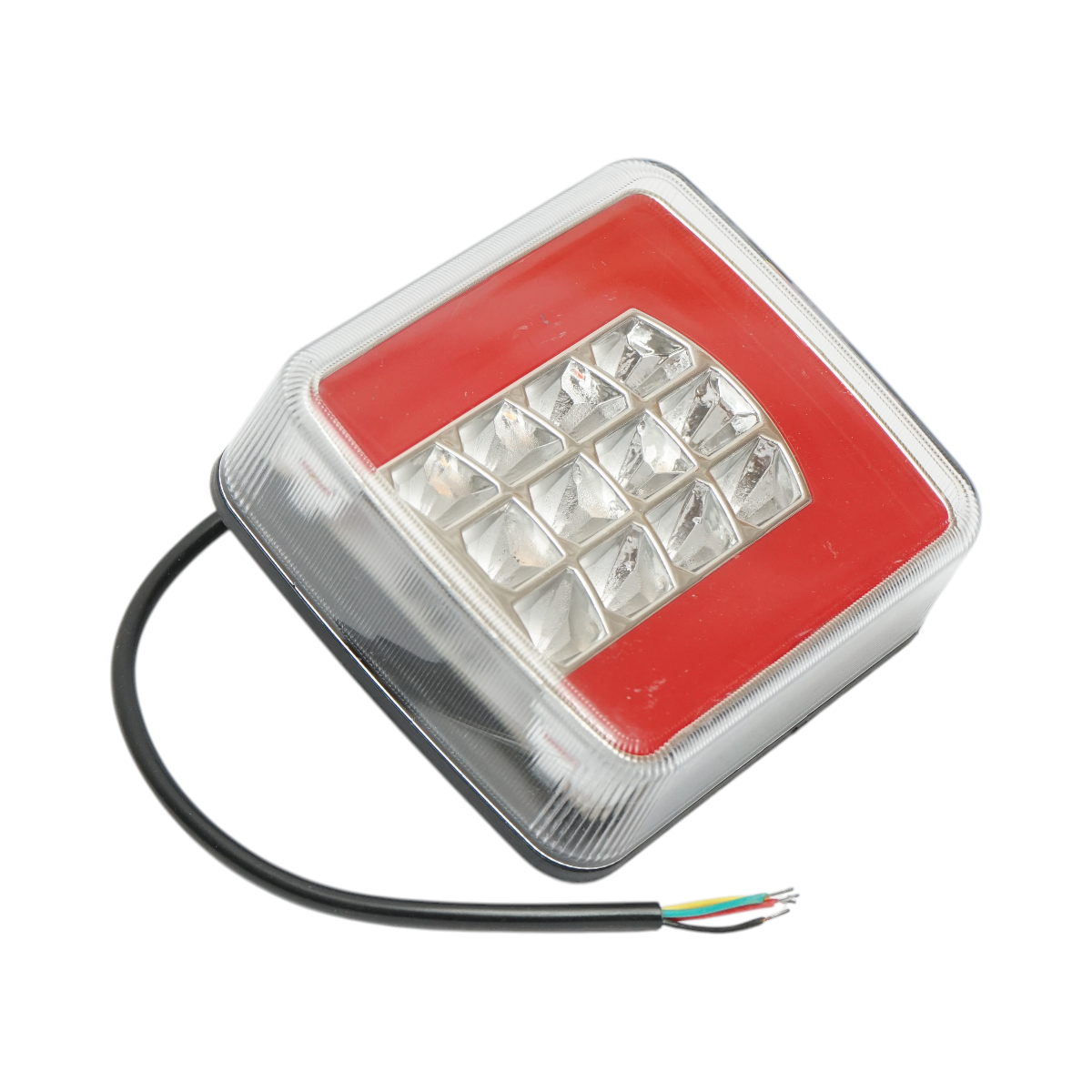 Set lampi stop spate remorca LED 12/24V cu iluminare numar 120x104mm IP67 - imagine 3