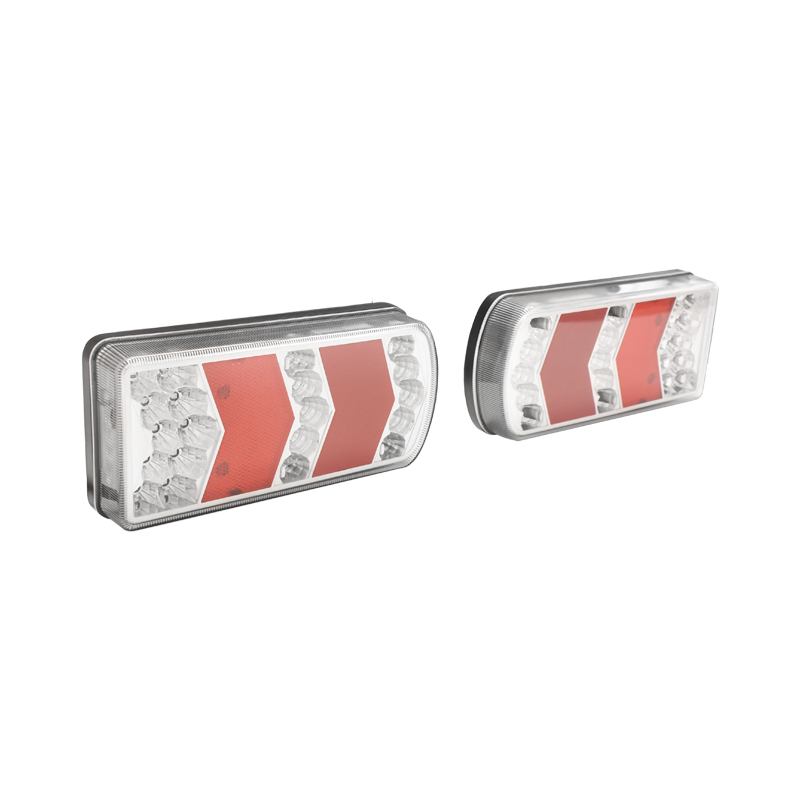 Set lampi spate LED remorca 228x106x40mm Breckner Germany - imagine 2