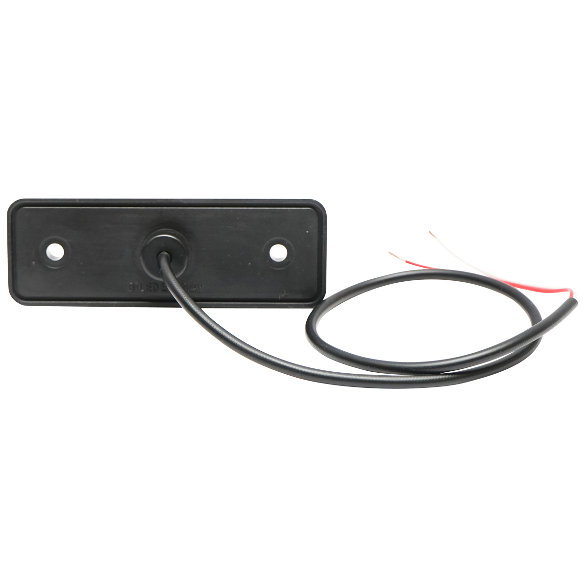 Lampa laterala portocalie de gabarit 24V cu Led - imagine 3