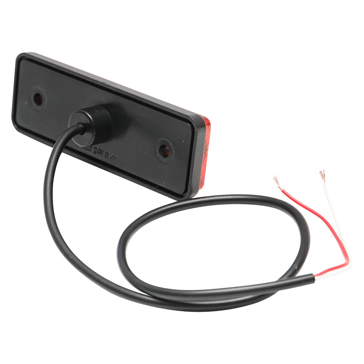 Lampa laterala portocalie de gabarit 24V cu Led - imagine 4