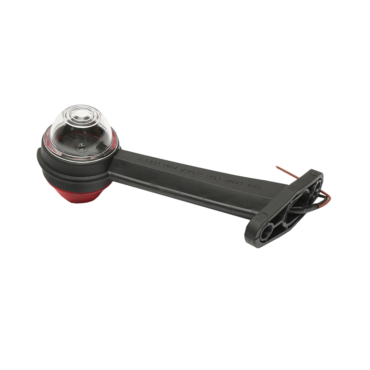 Lampi laterale de gabarit cu LED 24V, rosu-alb, PVC dur /set - imagine 5