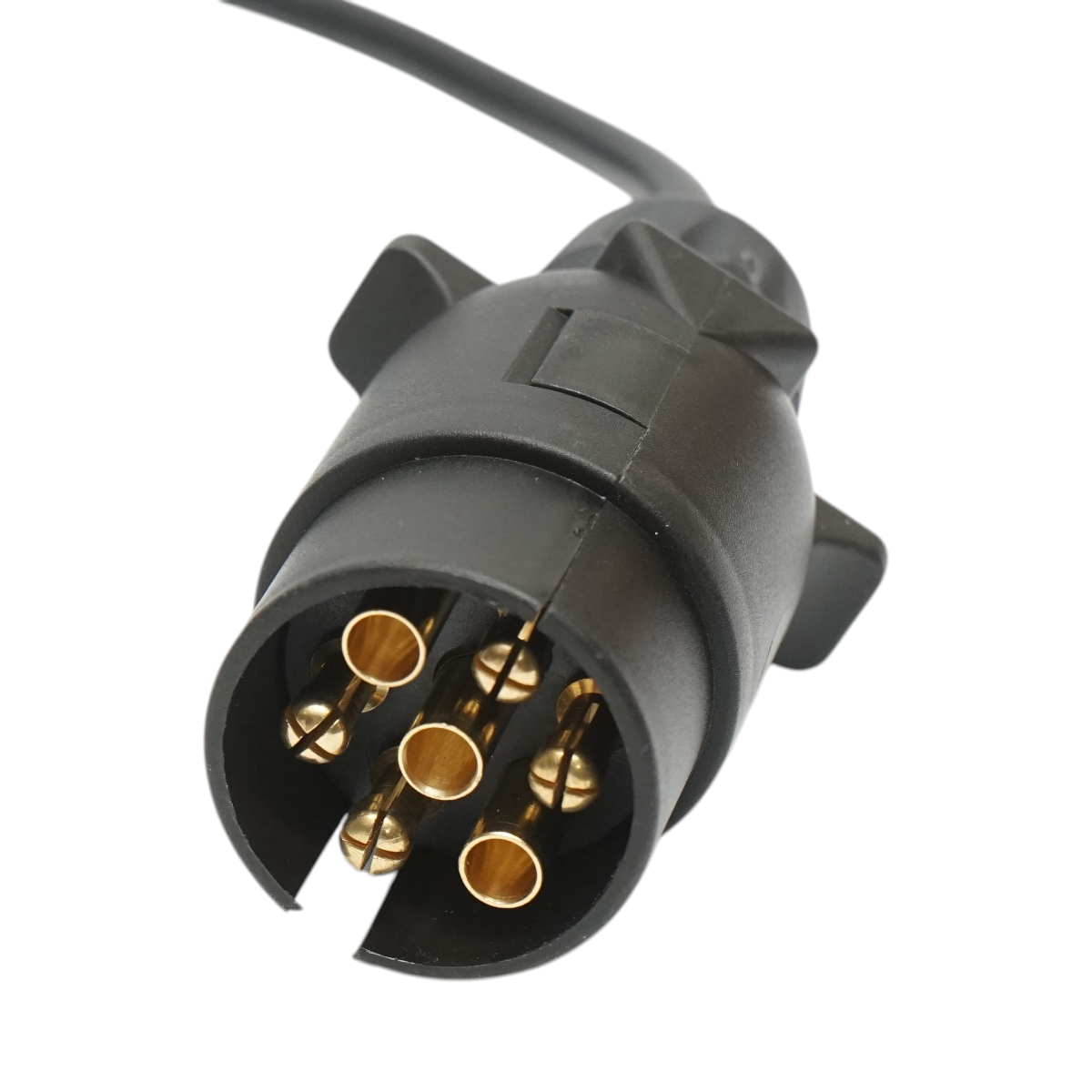 Set lampi LED magnetice cu triunghiuri reflectorizante pentru remorca, fisa 7 pini, cablu stopuri 2.5m cablu fisa 7.5m Breckner Germany - imagine 7