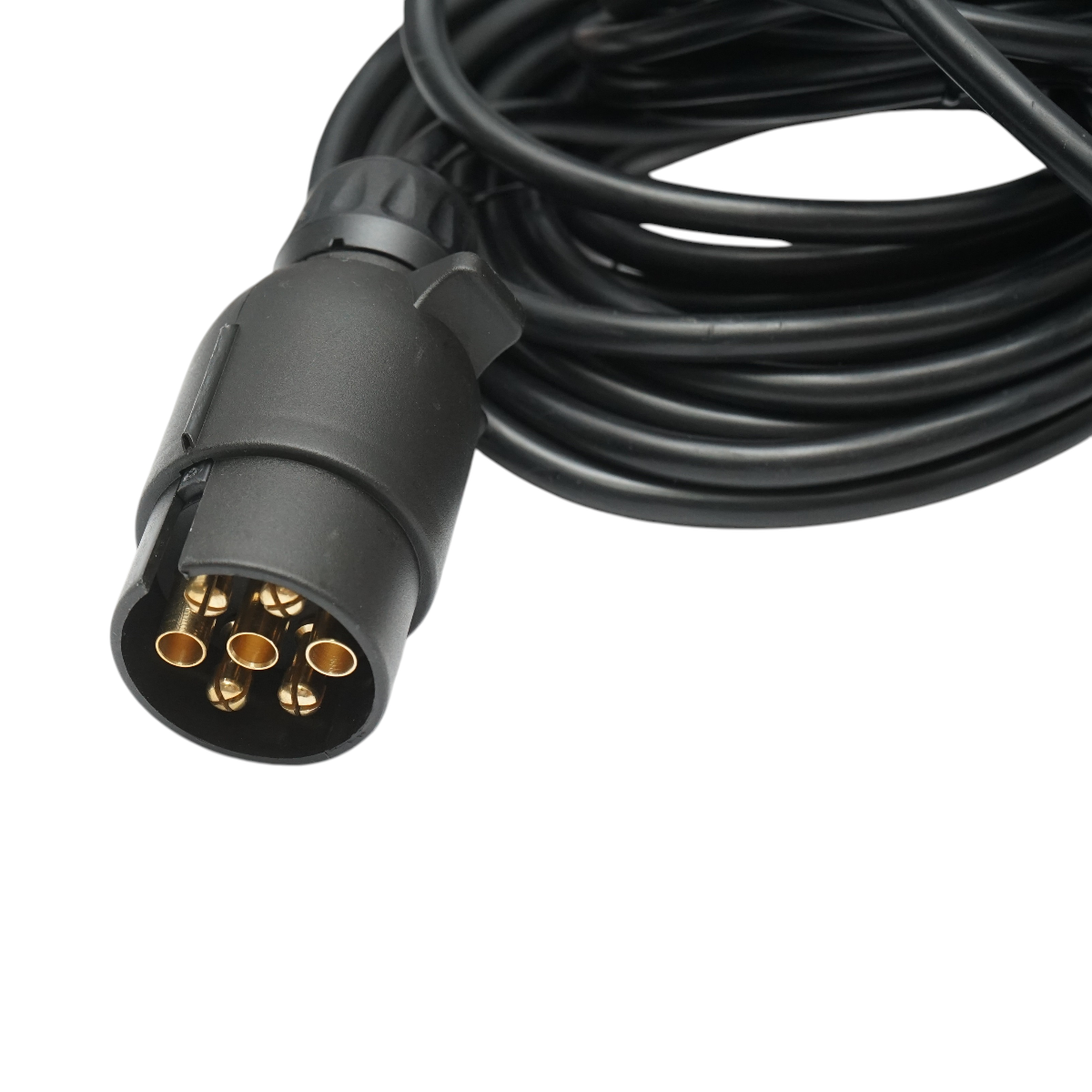 Set lampi LED magnetice 12V pentru remorca, fisa 7 pini, cablu stopuri 2.5m, cablu fisa 7.5m Breckner Germany - imagine 7