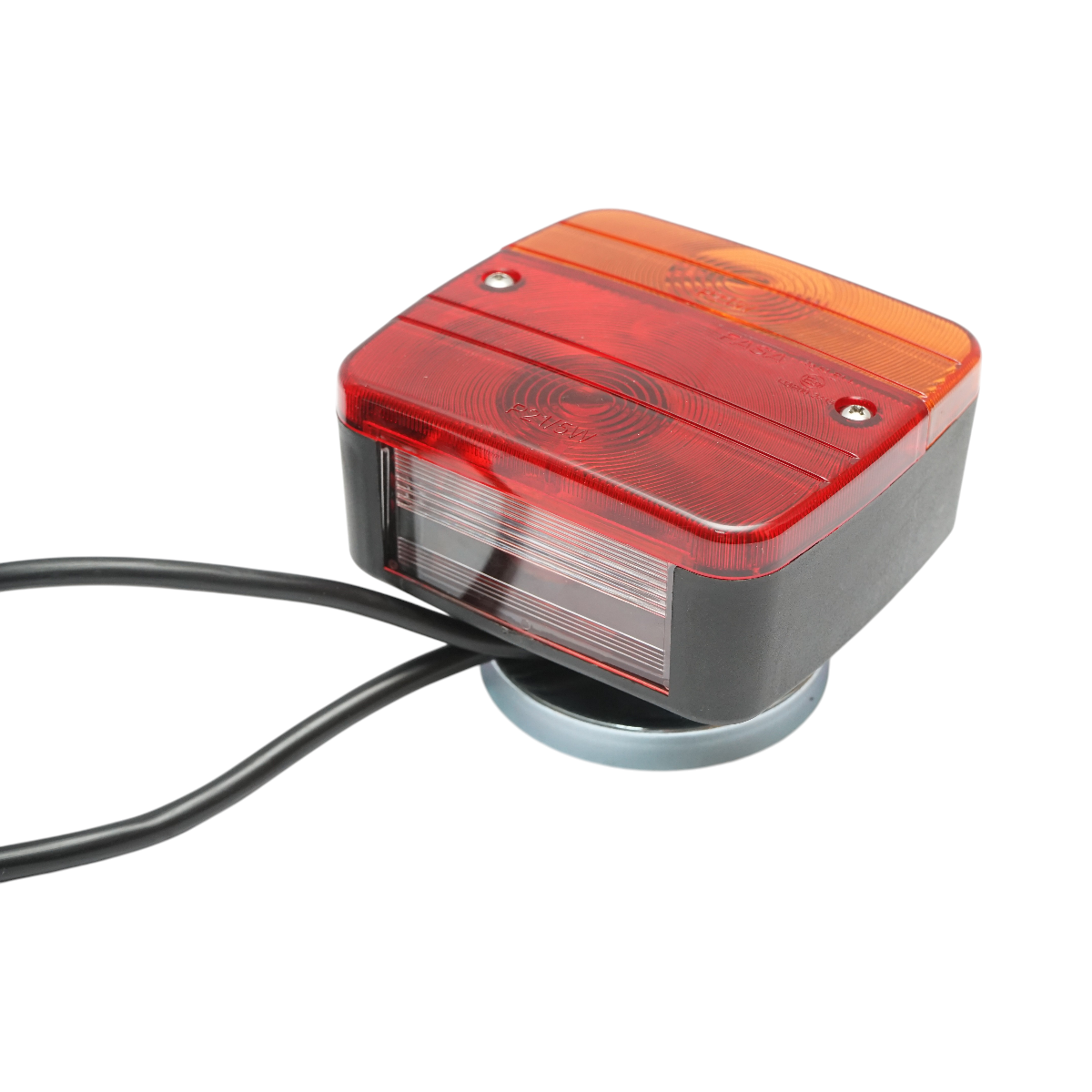 Set lampi magnetice 12V pentru remorca, fisa 7 pini, cablu stopuri 2.5m, cablu fisa 7.5m Breckner Germany - imagine 5
