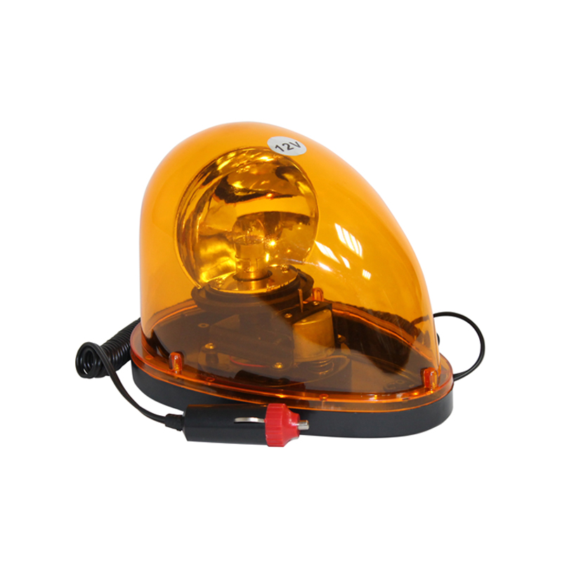 Girofar 12V galben cu prindere pe magnet - tip lacrima