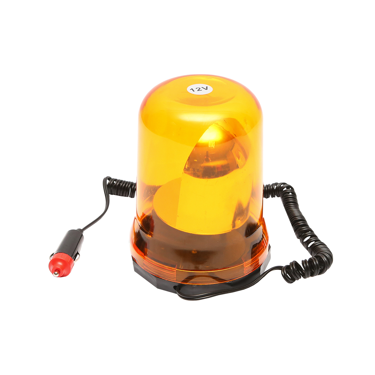 Girofar 12V galben cu prindere pe magnet - imagine 2