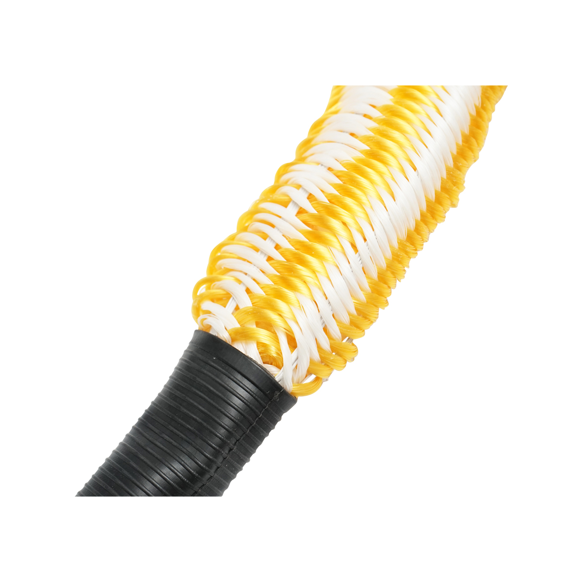 Cablu/sufa elastica impletita 4m cu carlige metalice pentru remorcare 2T - imagine 3