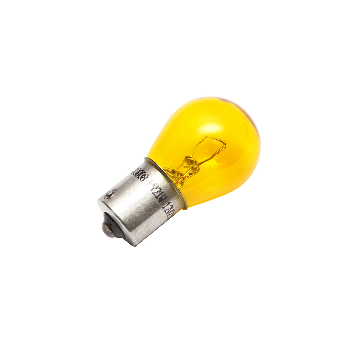 Bec para SF BA15 12V 21W - galben - imagine 2