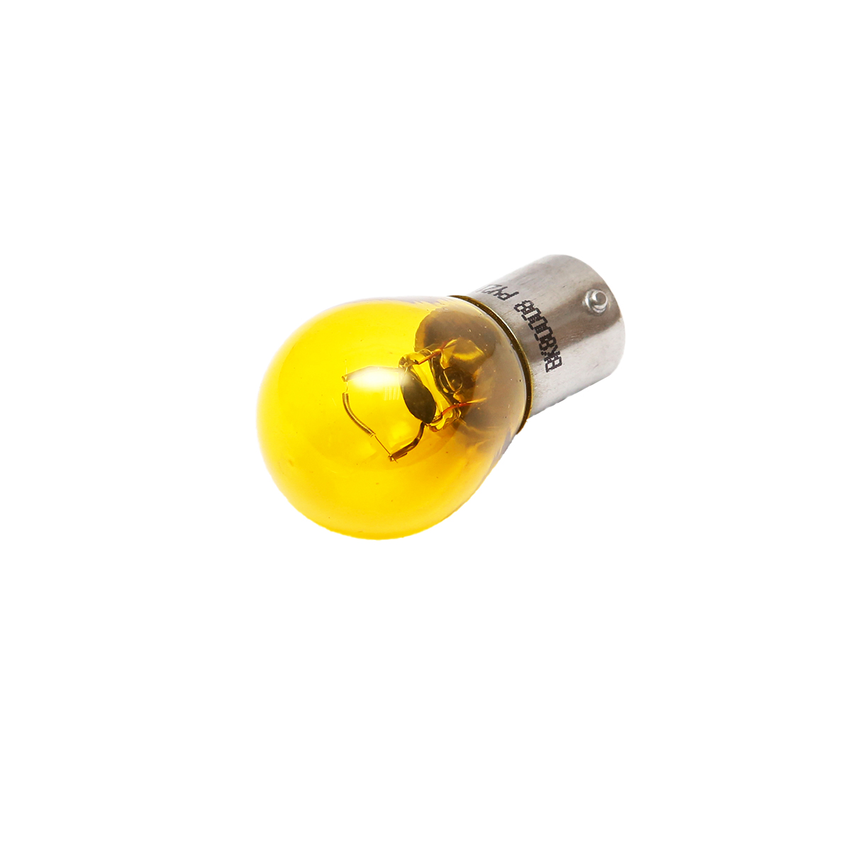 Bec para SF BA15 12V 21W - galben - imagine 3